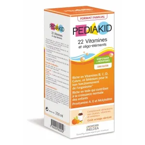 Pediakid 22 Vitamines-Oligo sirop 250ml