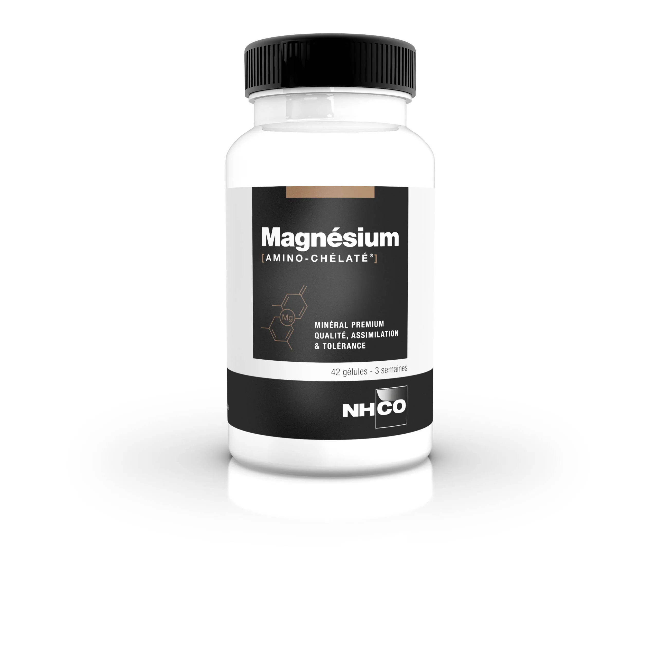Magnésium amino chélaté bte 42 gélules