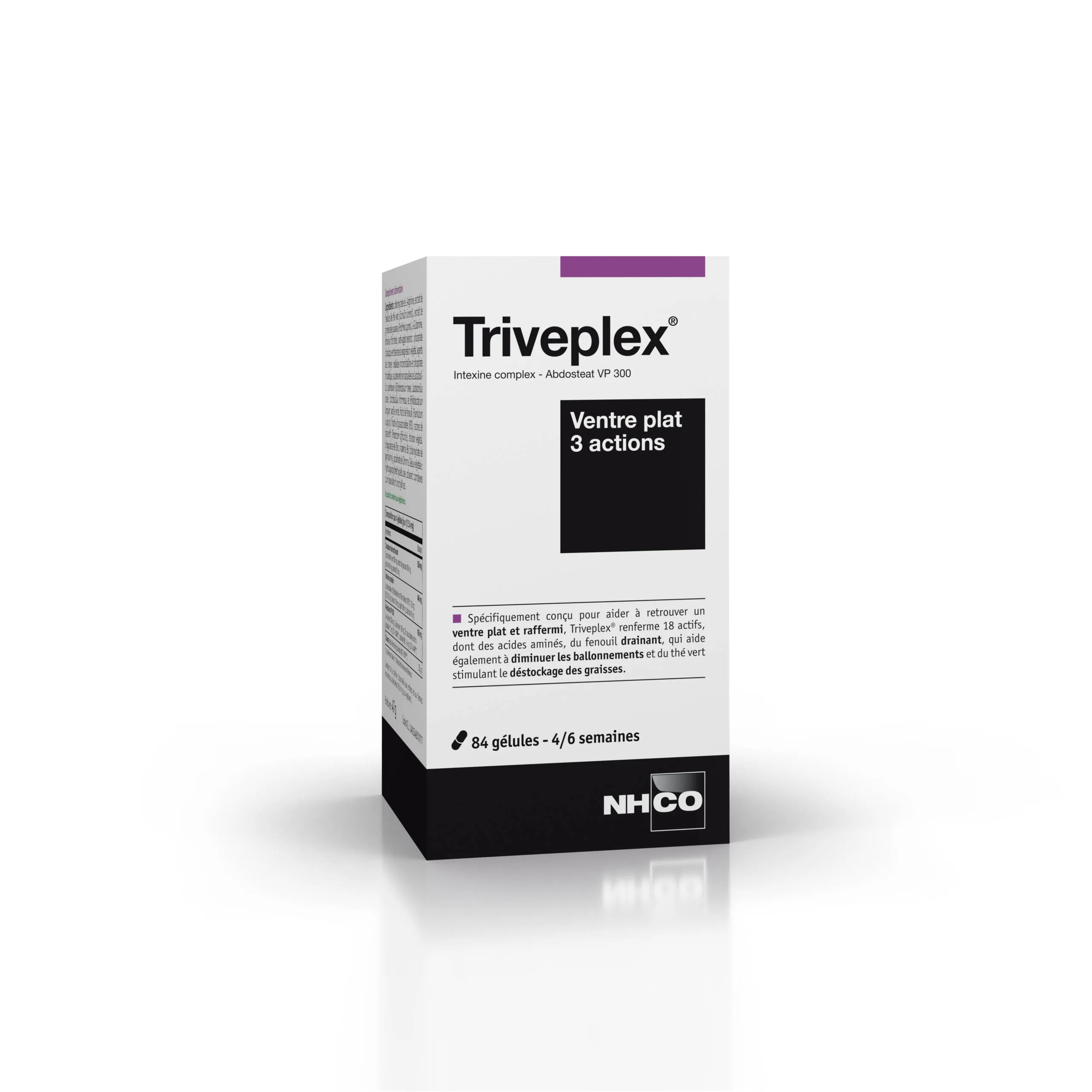 Triveplex ventre plat bte 84