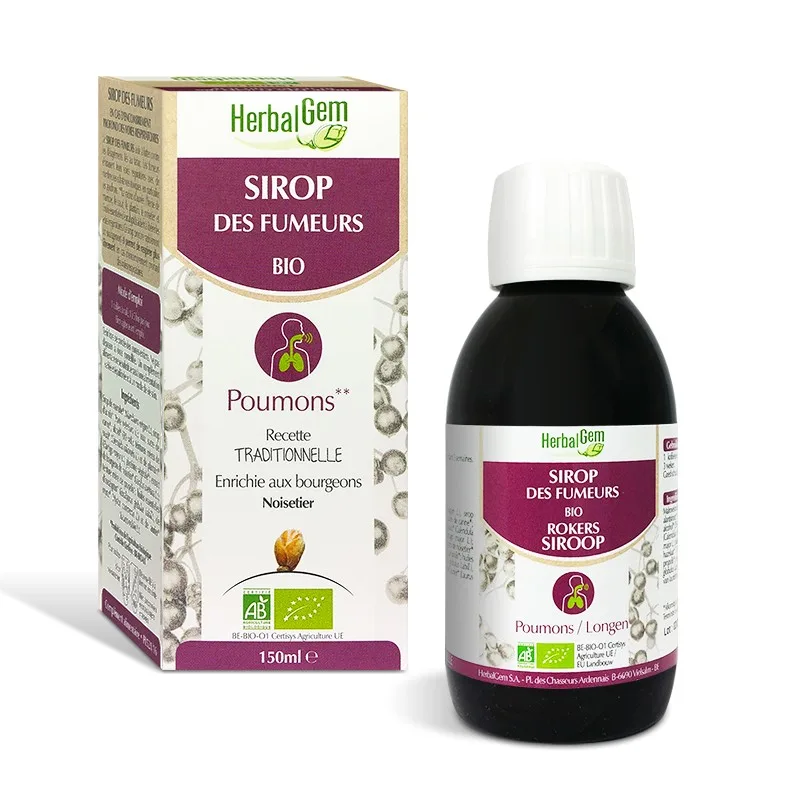 Herbalgem Sirop des fumeurs bio 150ml